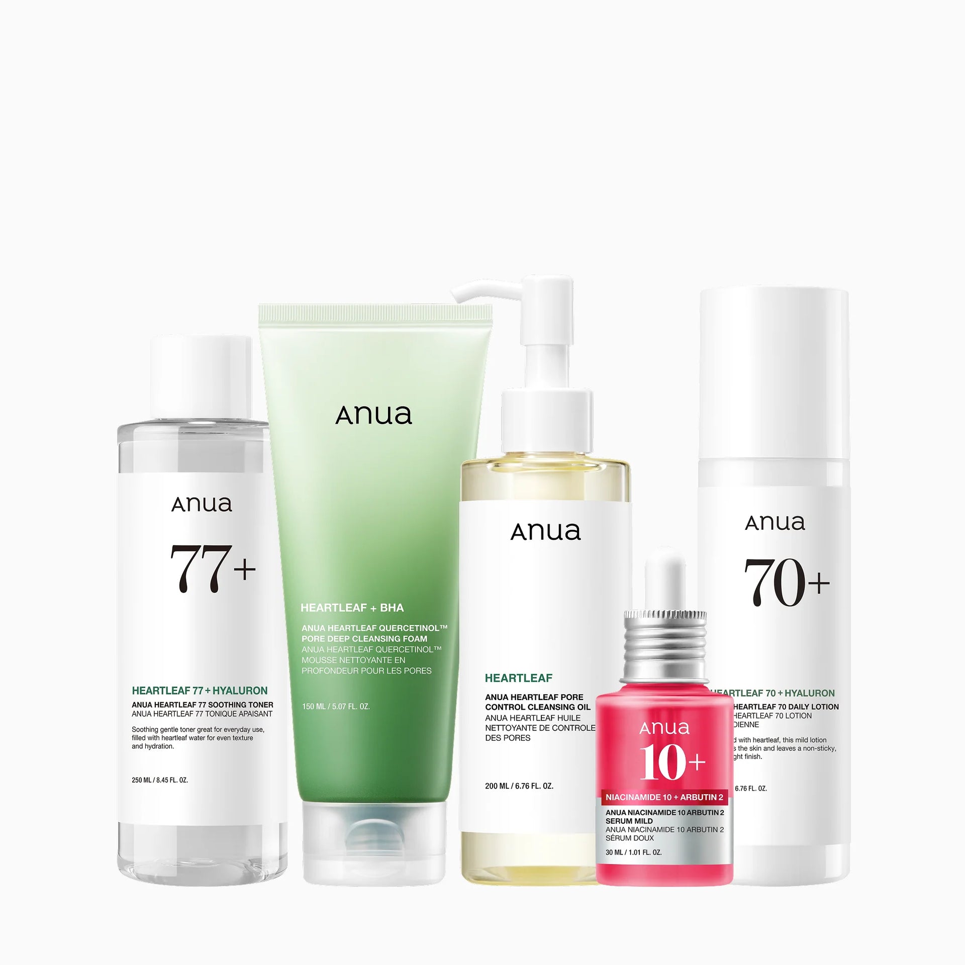 5-step Korean Skincare Set – Anua
