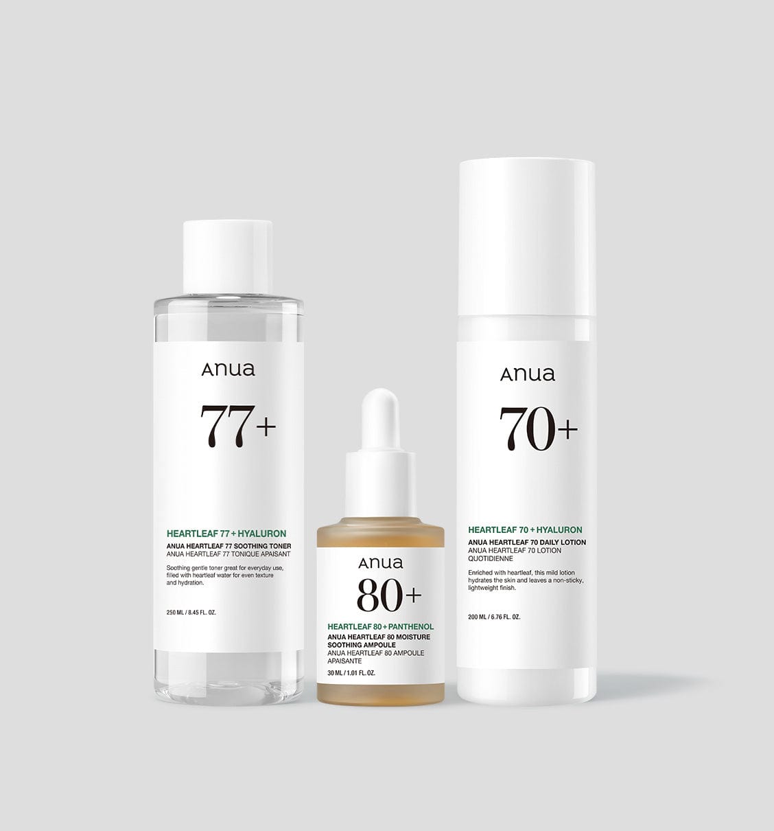 Heartleaf 3-Step Calming & Hydration Set