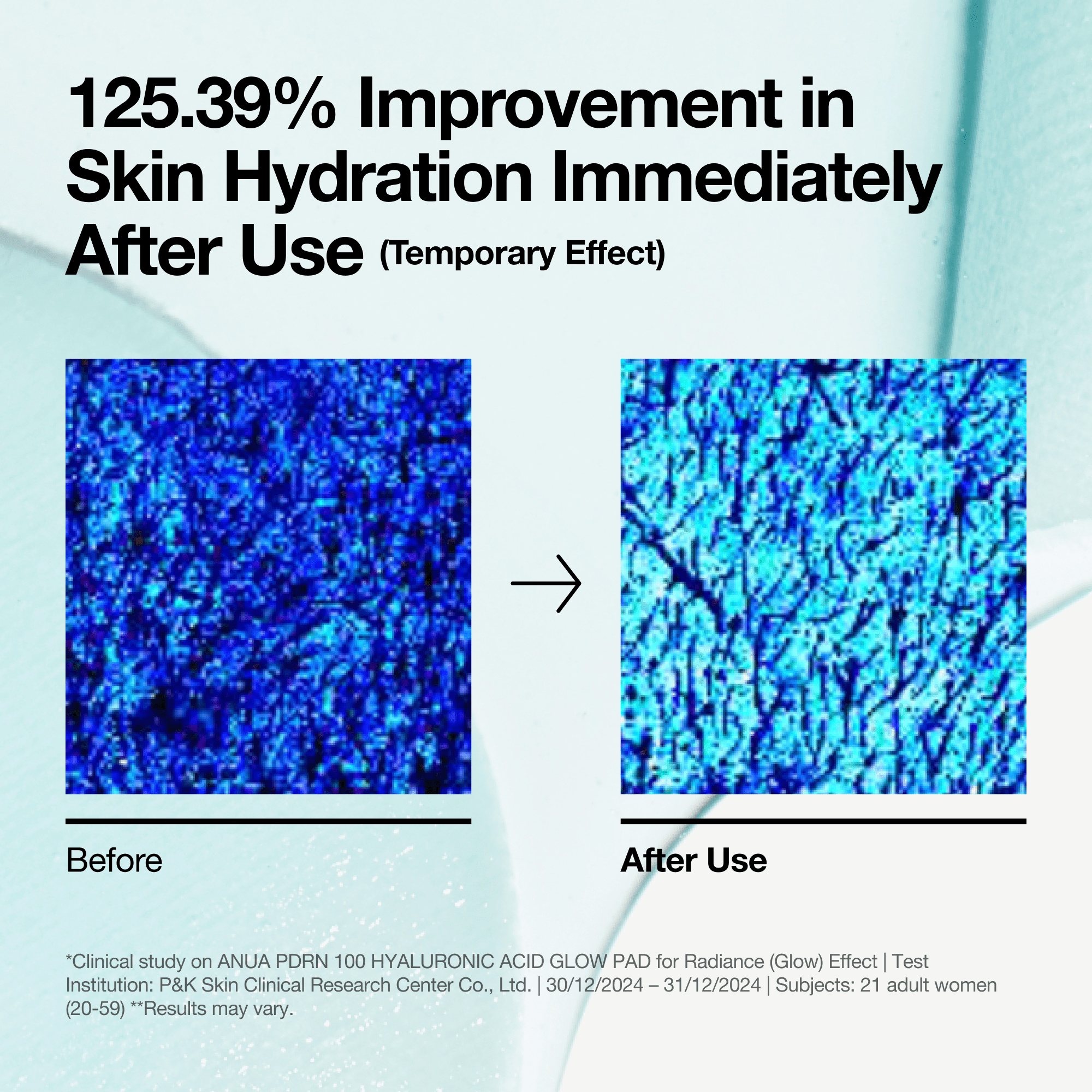 PDRN 100 Hyaluronic Acid Glow Pad