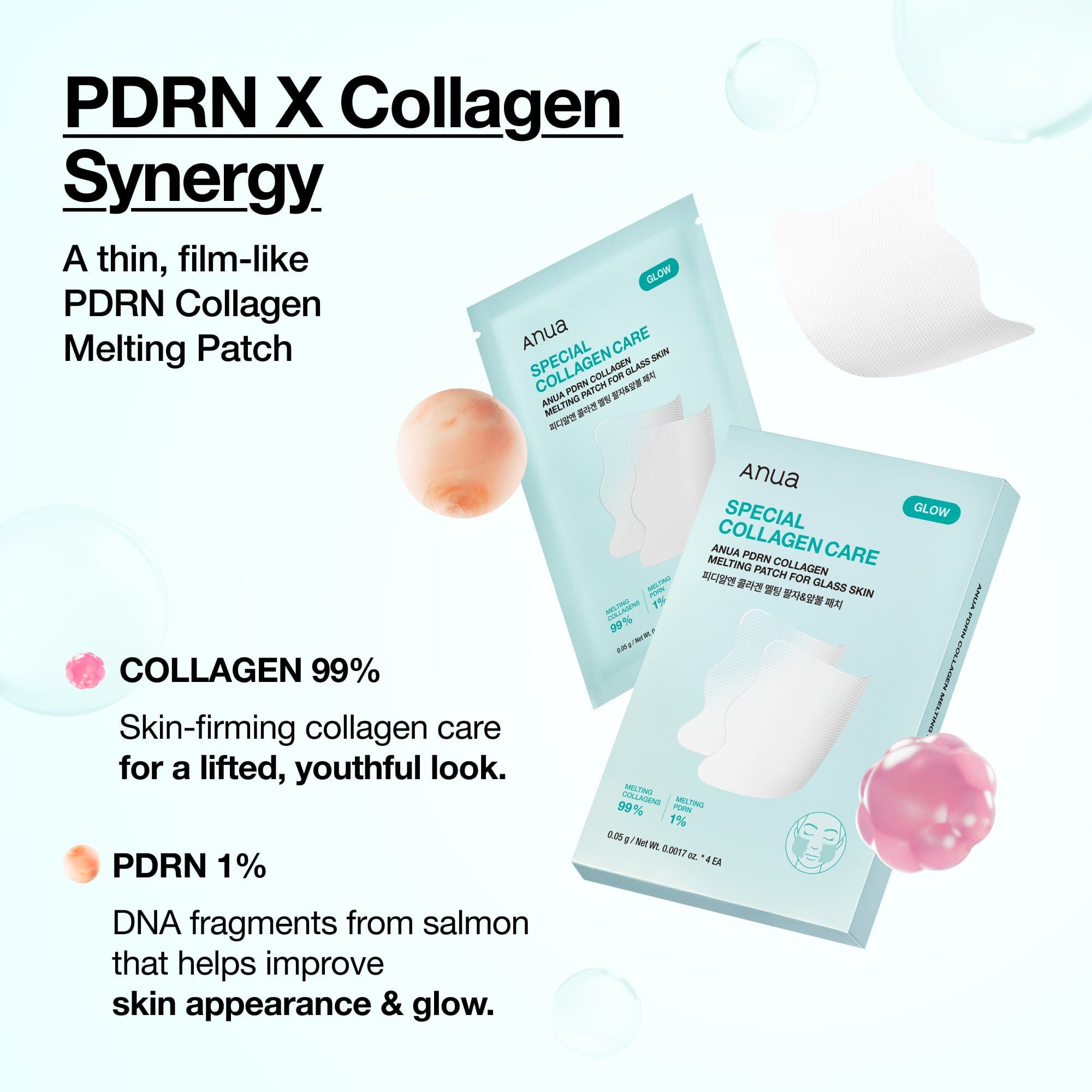 PDRN Collagen Melting Patch For Glass Skin 4ea