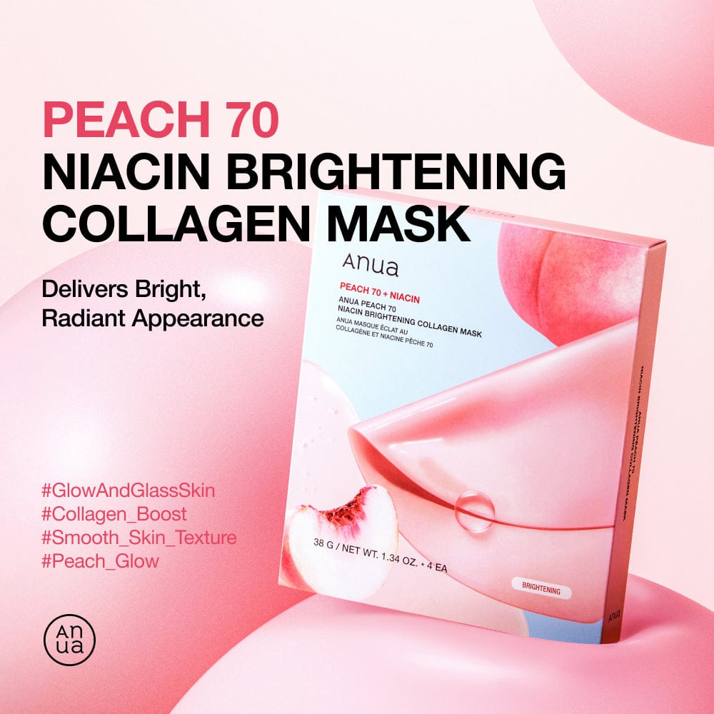 Peach 70 Niacin Brightening Collagen Mask