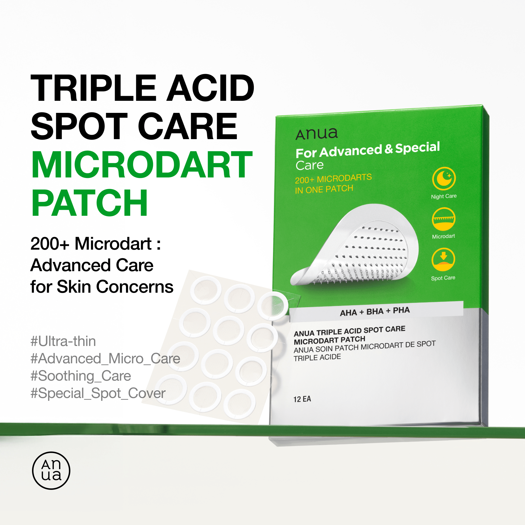 Triple Acid Spot Care Microdart Patch